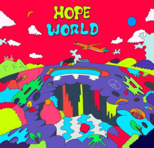 J-Hope Hope World mixtape cover.