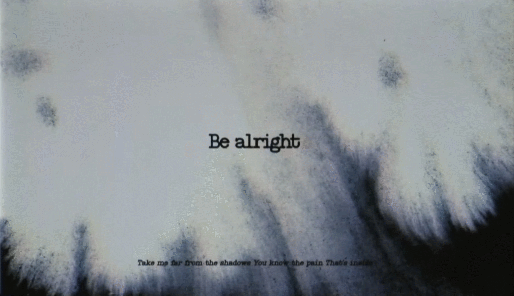 Poster of Yunho’s “Be Alright" from KQ Entertainment.