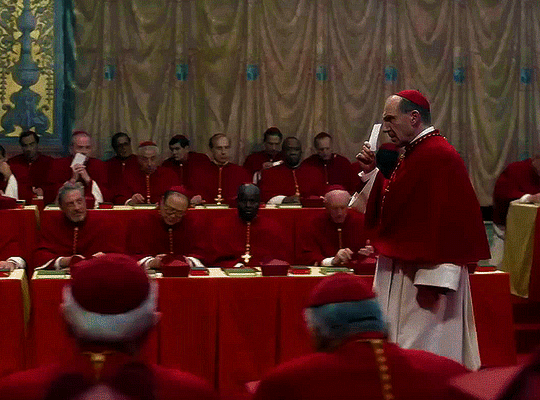 Conclave (2024): Voting for the Pope election.