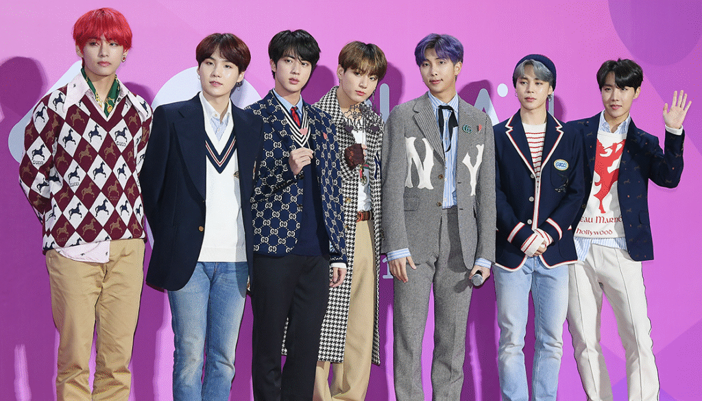 Photo of KPOP boy group BTS. Used in an article talking about what it's like to feel that your KPOP bias is underrated.